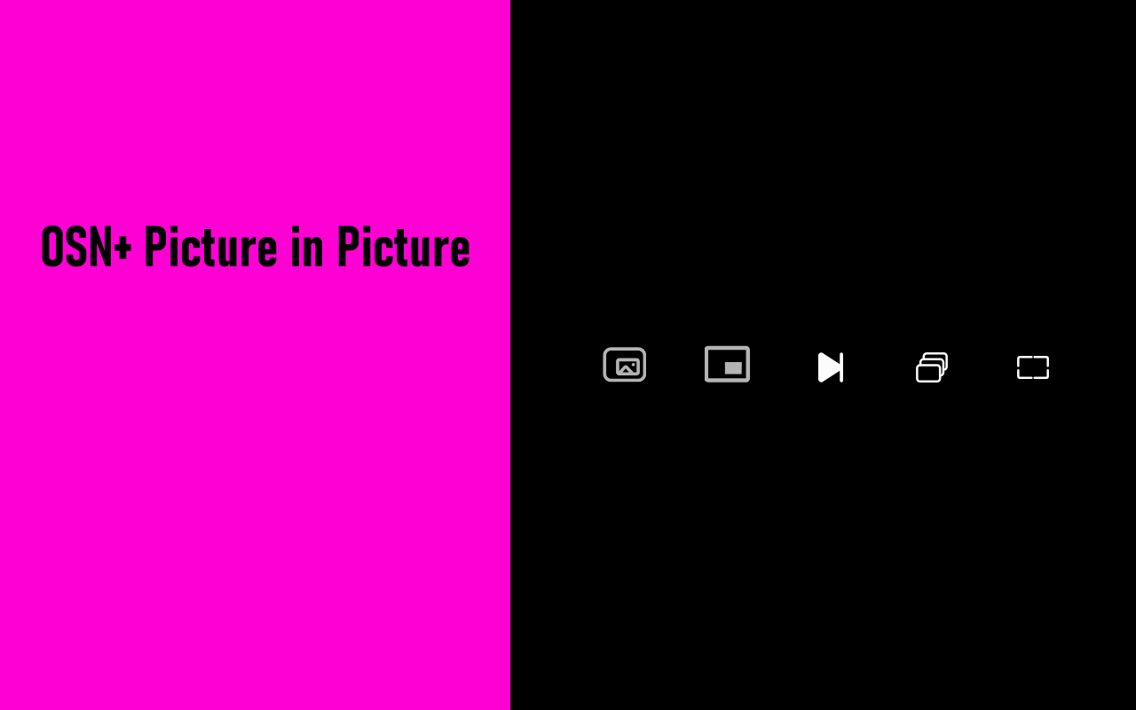 OSN+: 画中画 chrome谷歌浏览器插件_扩展第1张截图