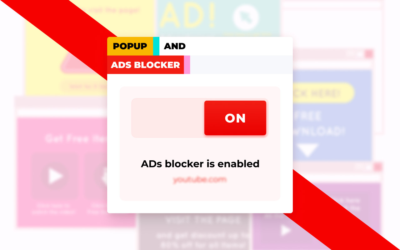 Popup and Ads Blocker chrome谷歌浏览器插件_扩展第1张截图