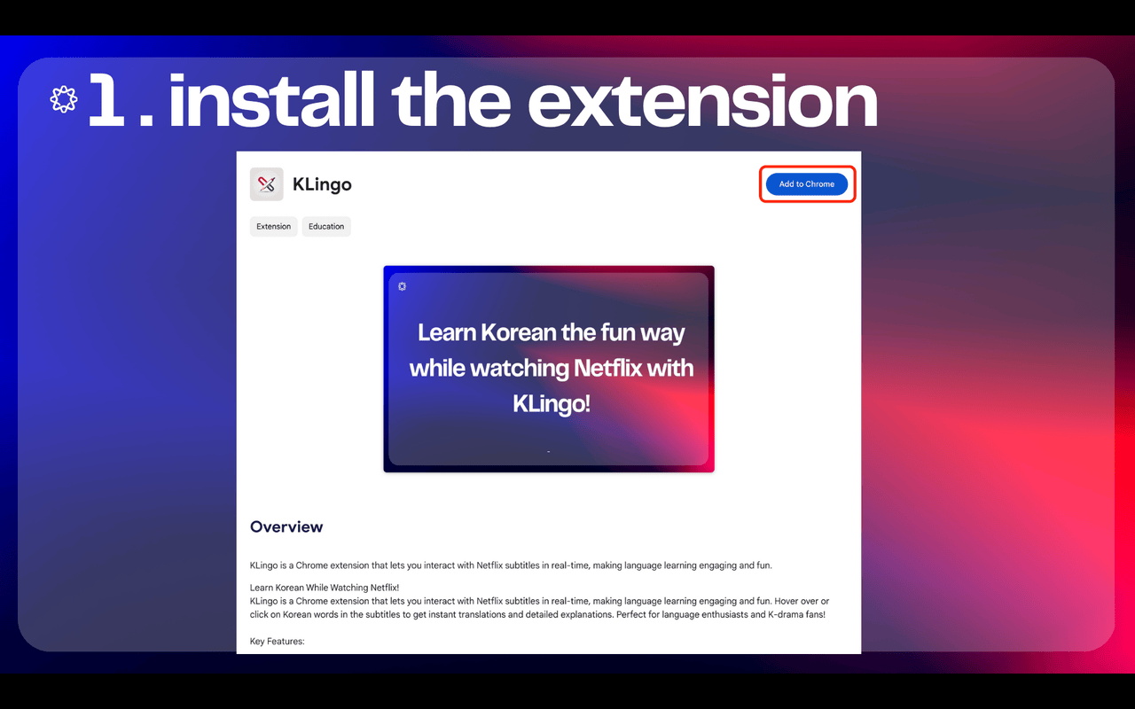 KLingo chrome谷歌浏览器插件_扩展第3张截图