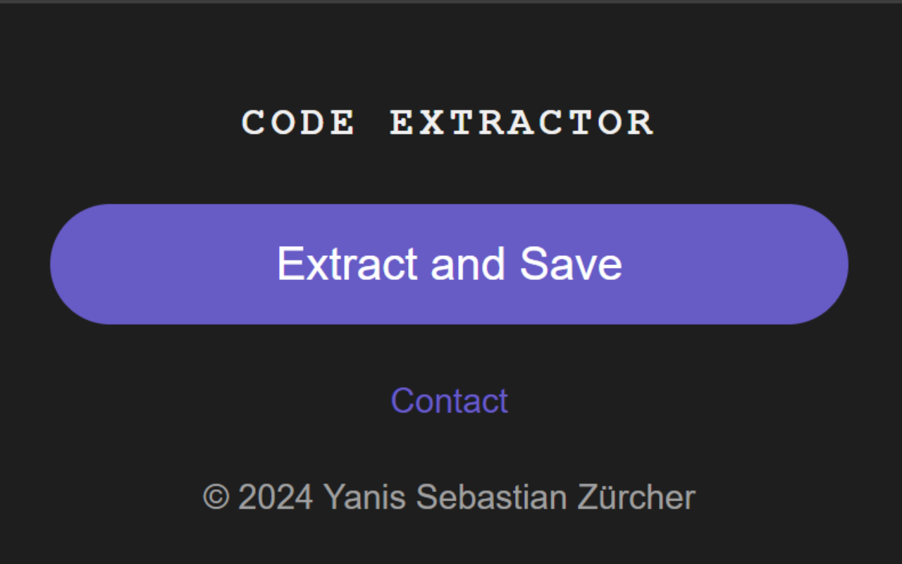 Website Code Extractor chrome谷歌浏览器插件_扩展第2张截图