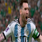 Messi in Legendary Goal Celebration Live Wallpaper