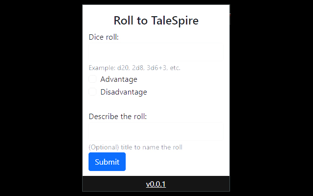 Roll20 to TaleSpire chrome谷歌浏览器插件_扩展第2张截图