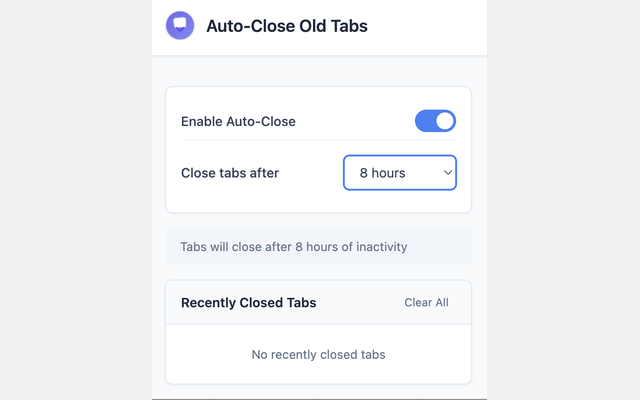 Auto-Close Old Tabs chrome谷歌浏览器插件_扩展第1张截图