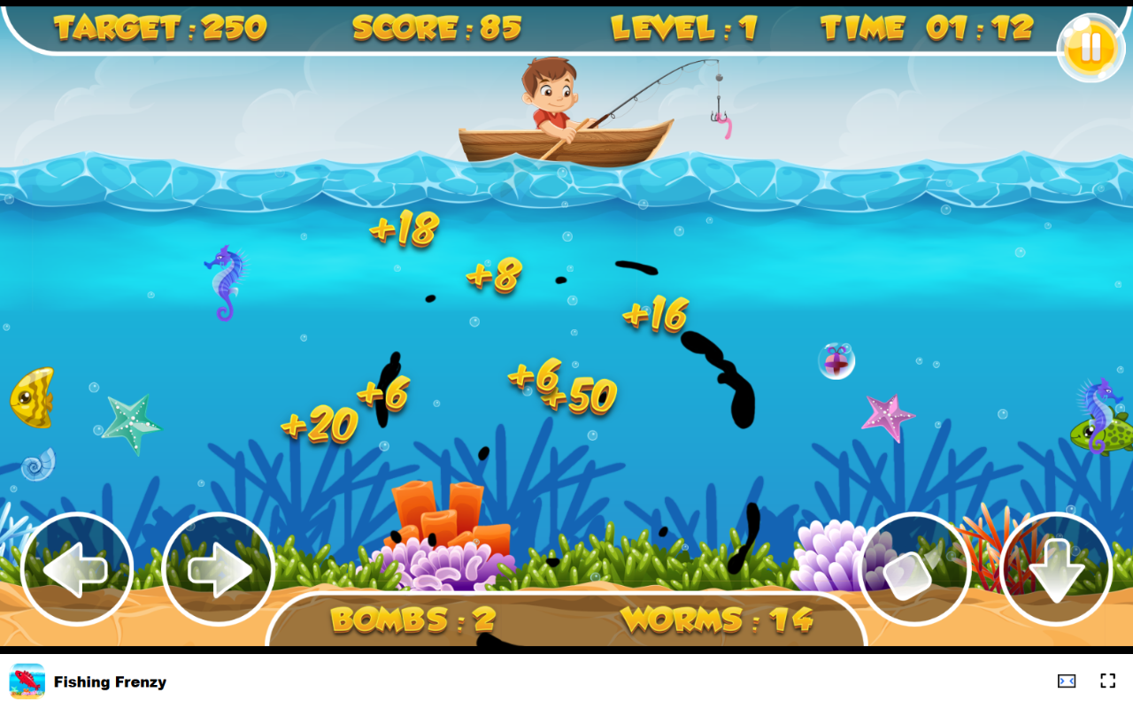 Fishing Frenzy 在浏览器中游戏 - 免费且离线可用 chrome谷歌浏览器插件_扩展第1张截图