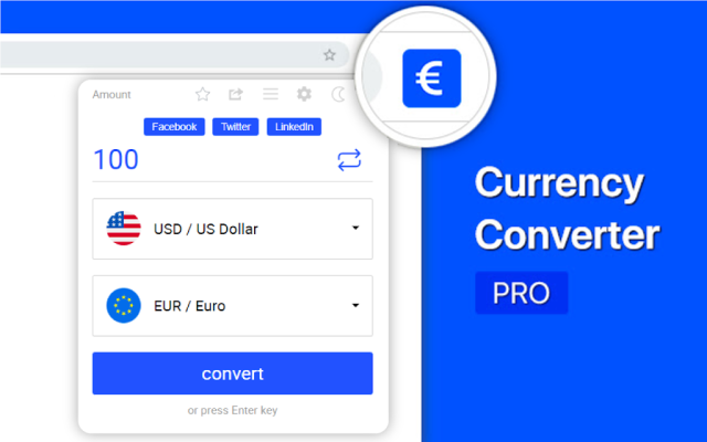 货币转换器 for Google Chrome™ chrome谷歌浏览器插件_扩展第2张截图