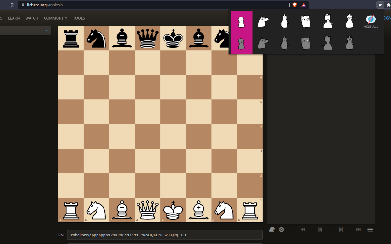 Partially Blindfold Lichess chrome谷歌浏览器插件_扩展第1张截图