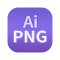 AI to PNG - AI 转 PNG