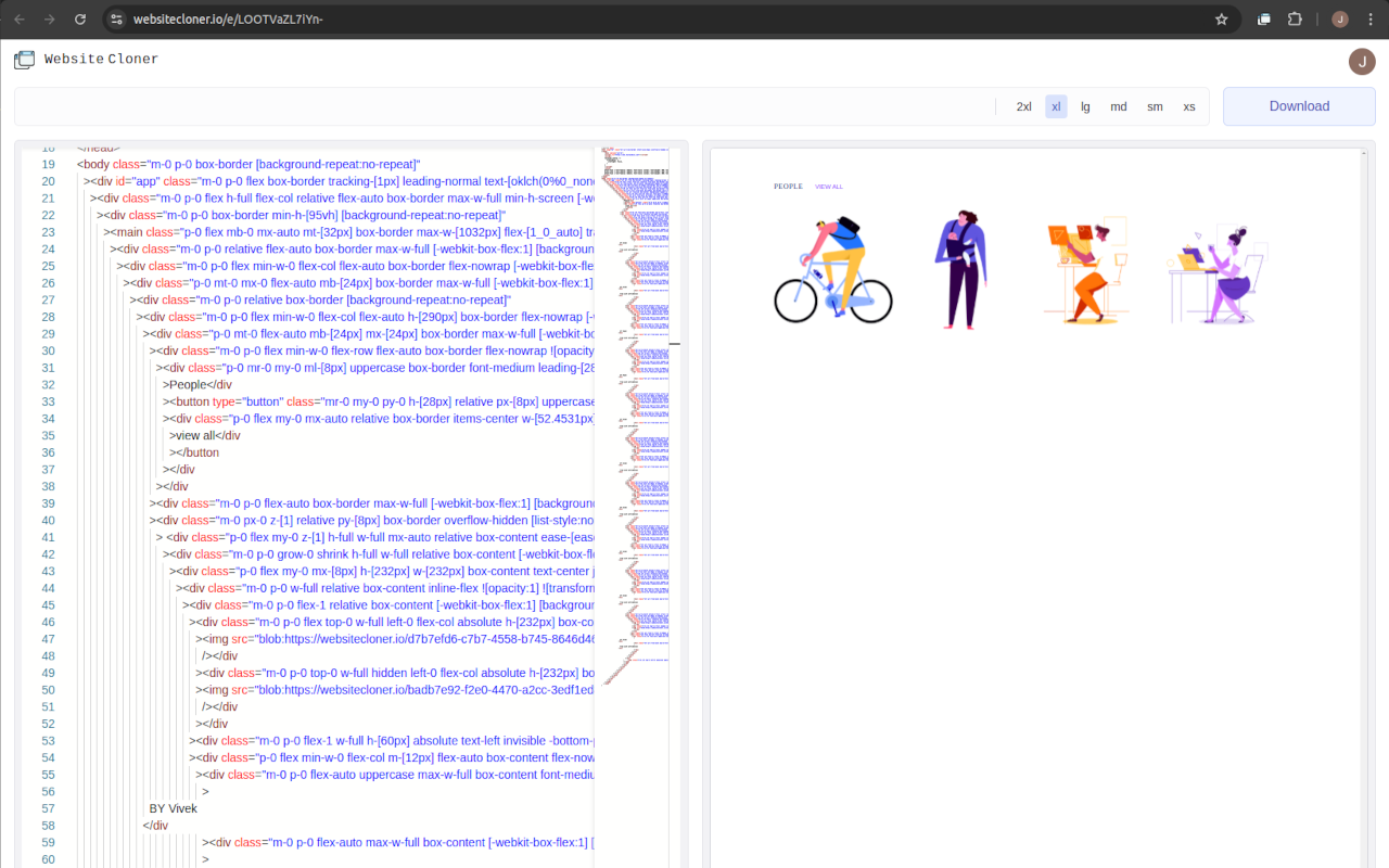 Website Cloner chrome谷歌浏览器插件_扩展第2张截图