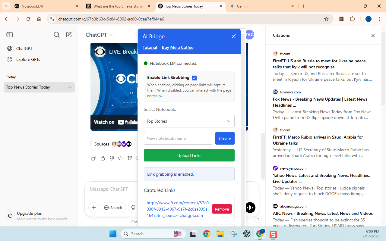 Notebook LM Source Getter chrome谷歌浏览器插件_扩展第2张截图