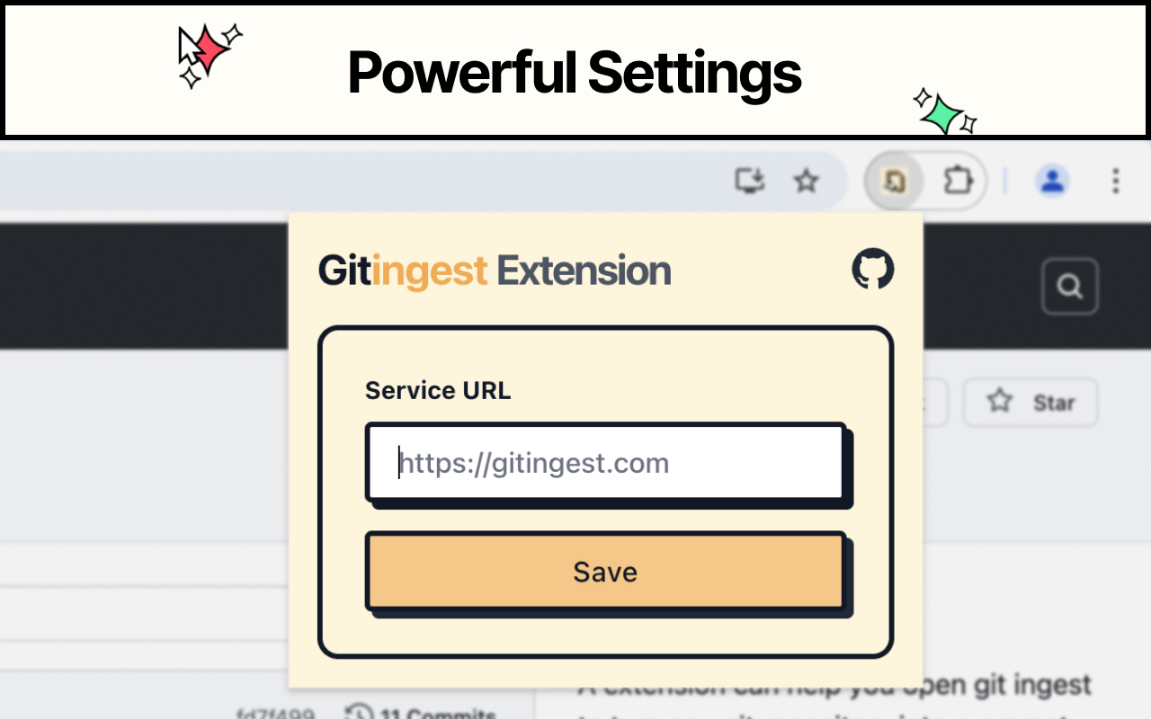 GitIngest - Turn any Git repo to a LLM-friendly prompt chrome谷歌浏览器插件_扩展第1张截图