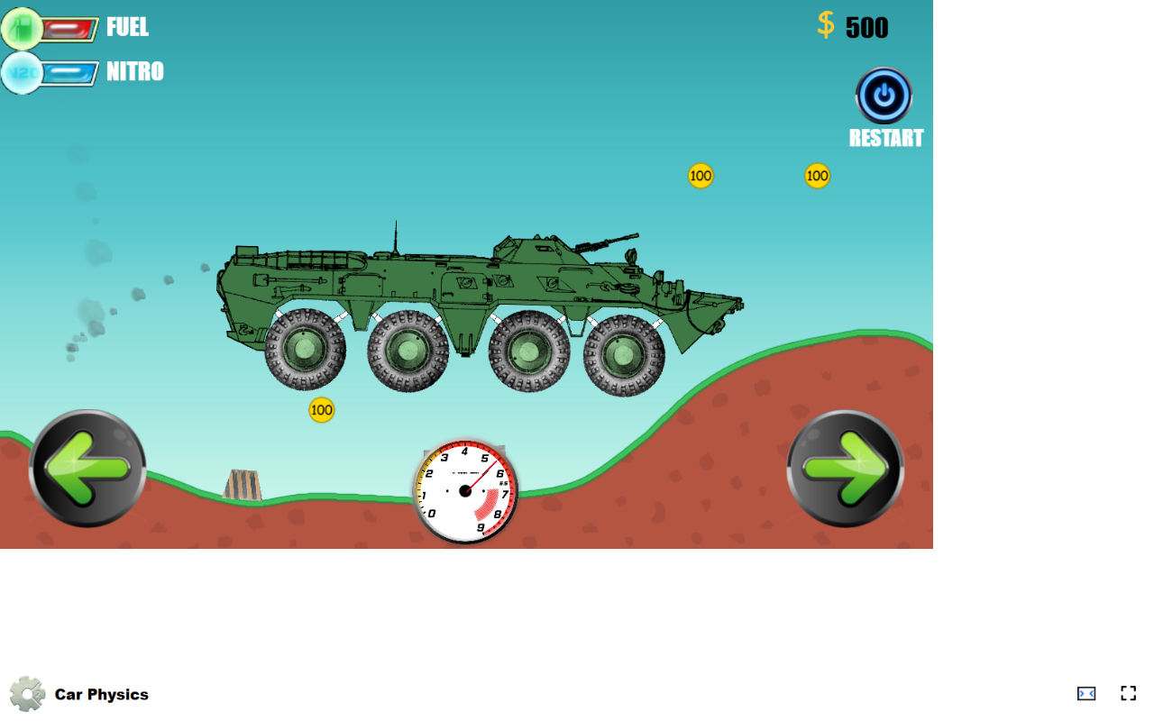 Car Physics 在浏览器中游戏 - 免费且离线可用 chrome谷歌浏览器插件_扩展第1张截图
