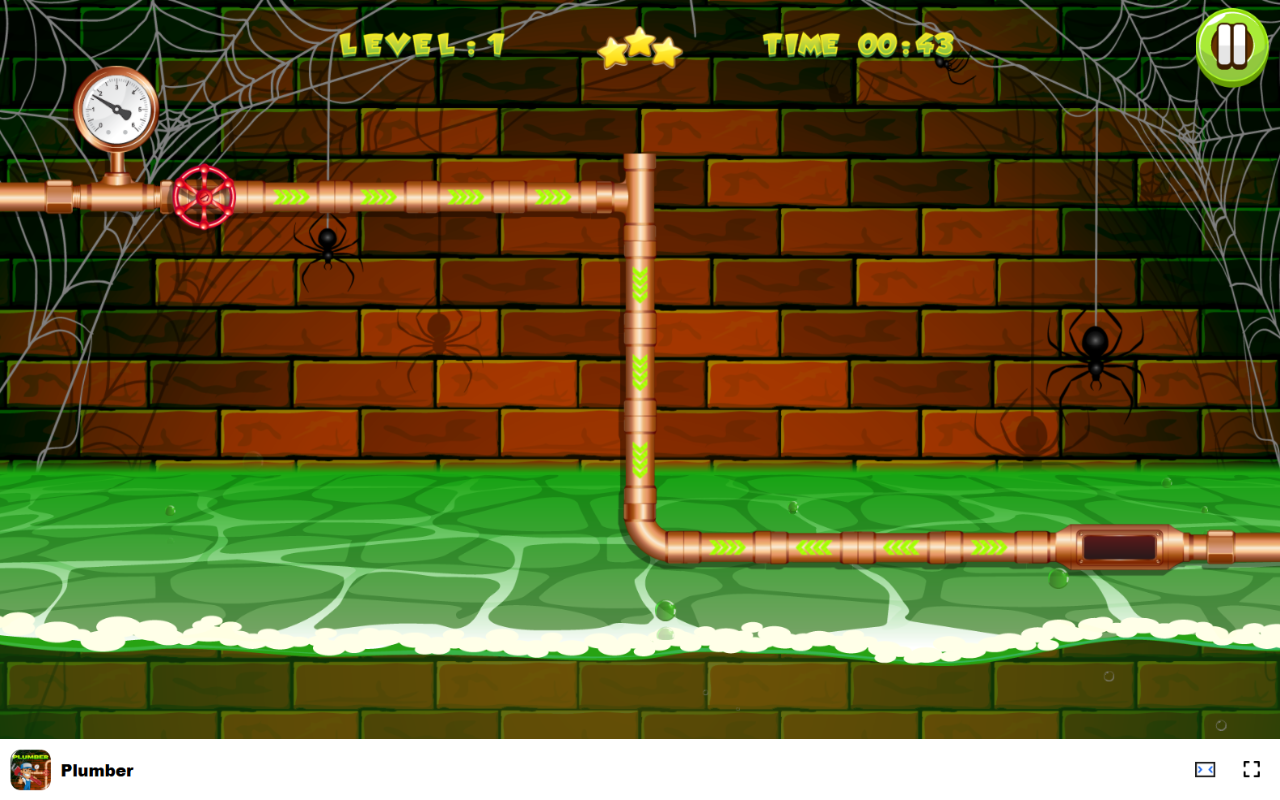 Plumber 在浏览器中游戏 - 免费且离线可用 chrome谷歌浏览器插件_扩展第3张截图