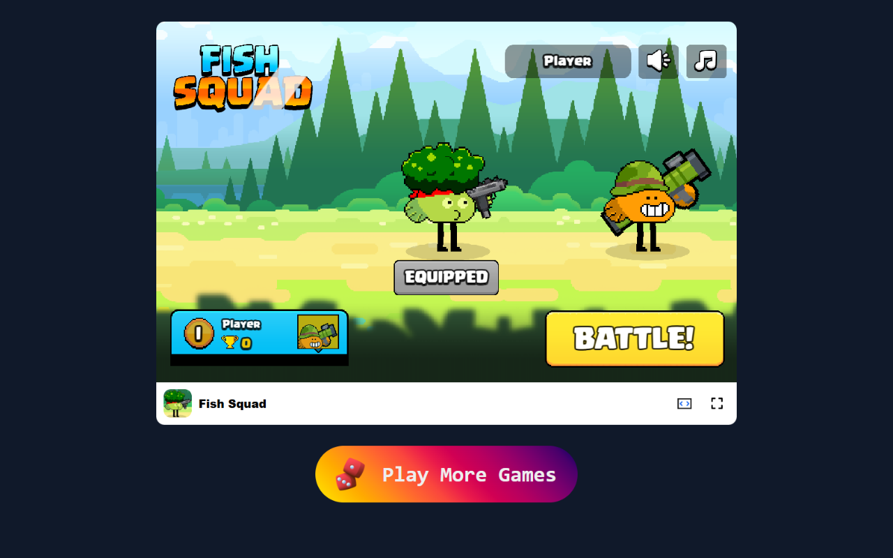 鱼队游戏 - 体验史诗般的水下战斗！ chrome谷歌浏览器插件_扩展第5张截图