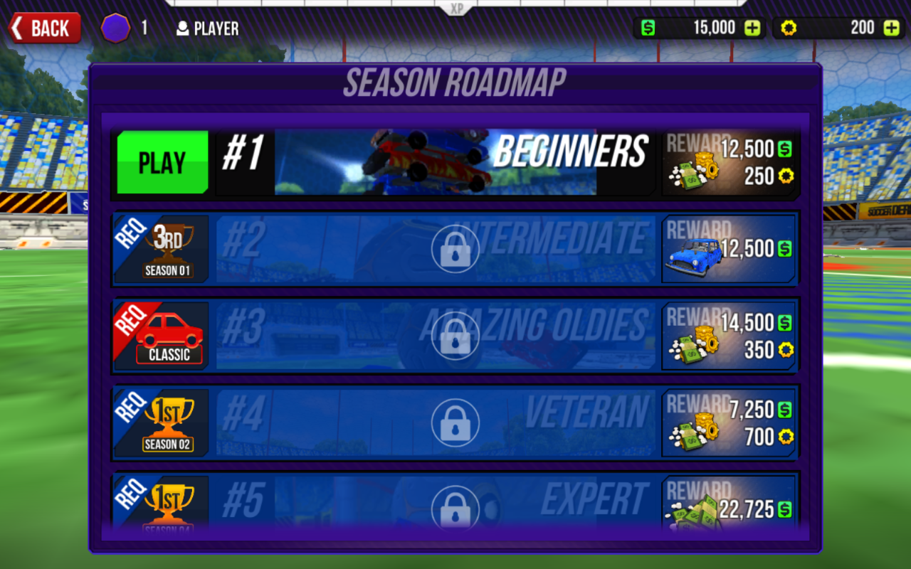 Rocket Soccer Derby 游戏 - 让你的足球荣耀闪耀! chrome谷歌浏览器插件_扩展第5张截图