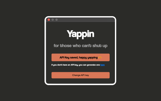 Yapping: Voice mode for Claude.ai chrome谷歌浏览器插件_扩展第5张截图