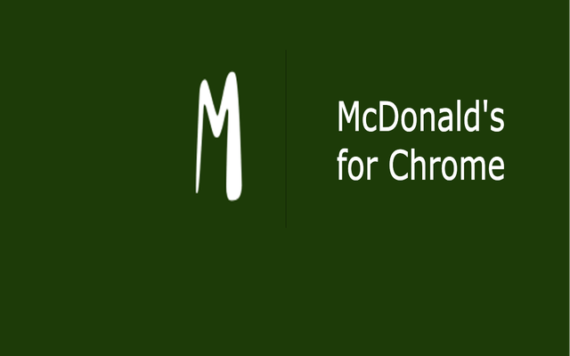 McDonald's Browser Extension chrome谷歌浏览器插件_扩展第2张截图