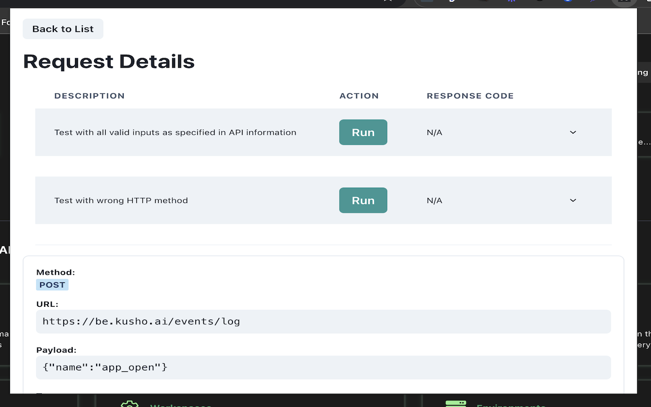 KushoAI: Auto-generate API Tests from Chrome Dev Tools chrome谷歌浏览器插件_扩展第4张截图