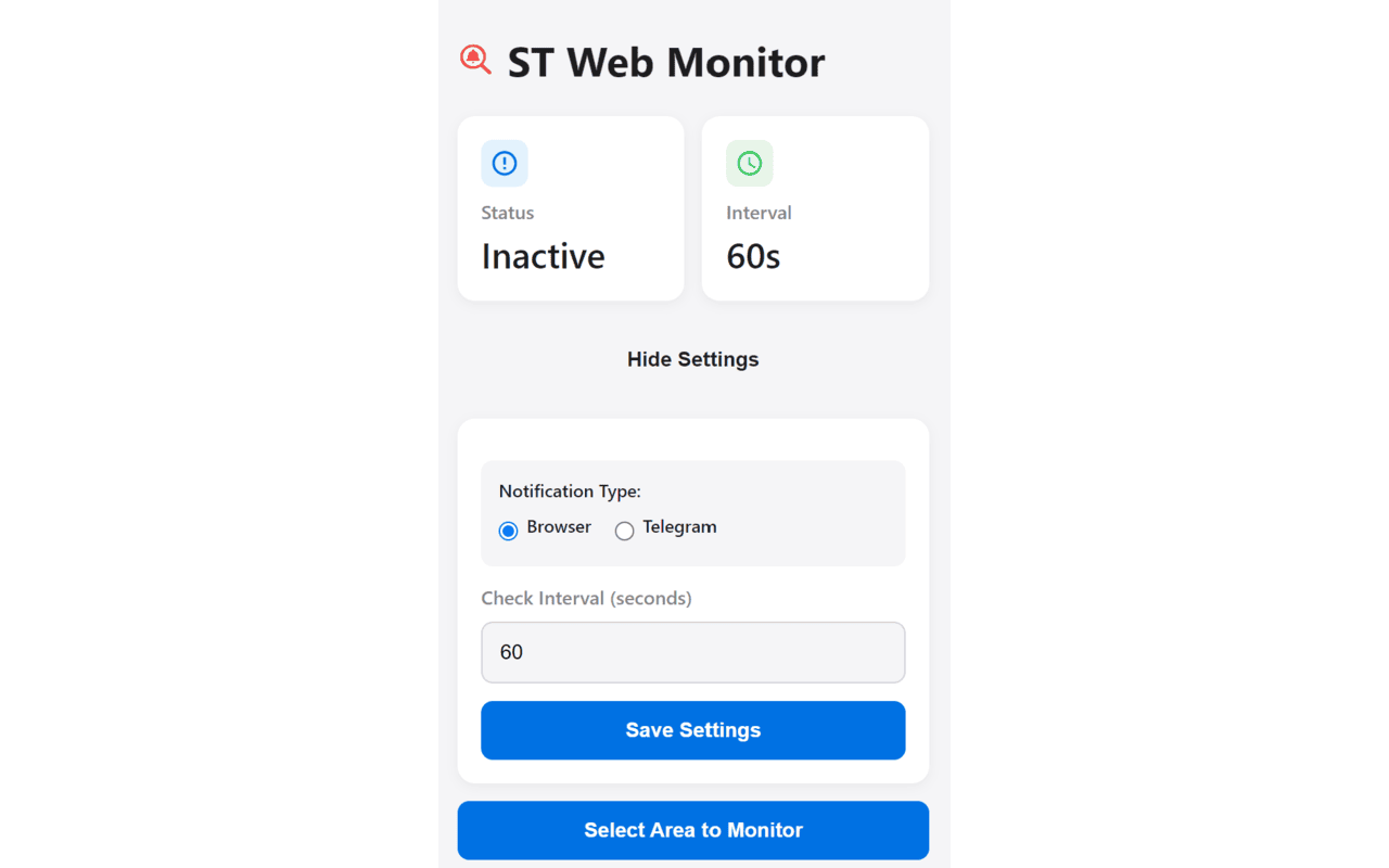 ST Web Monitor chrome谷歌浏览器插件_扩展第2张截图