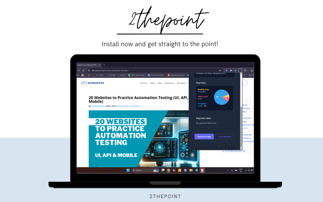 2thepoint chrome谷歌浏览器插件_扩展第3张截图