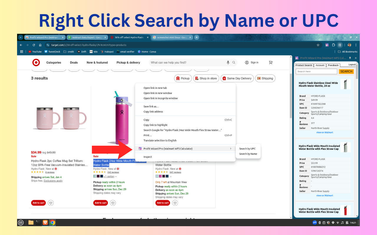 Profit Wizard Pro (Walmart WFS Calculator) chrome谷歌浏览器插件_扩展第2张截图