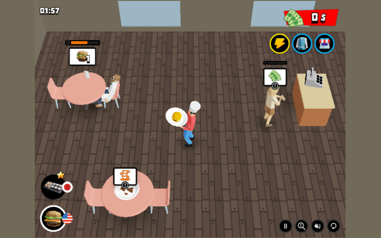 Fast Food Tycoon chrome谷歌浏览器插件_扩展第1张截图