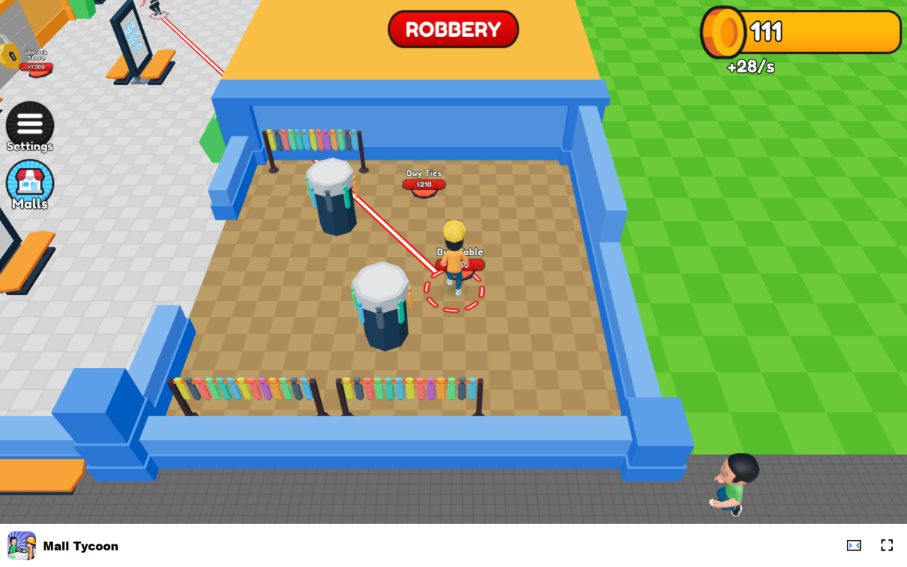 Mall Tycoon 游戏 - 建立和管理你的终极购物帝国！ chrome谷歌浏览器插件_扩展第1张截图