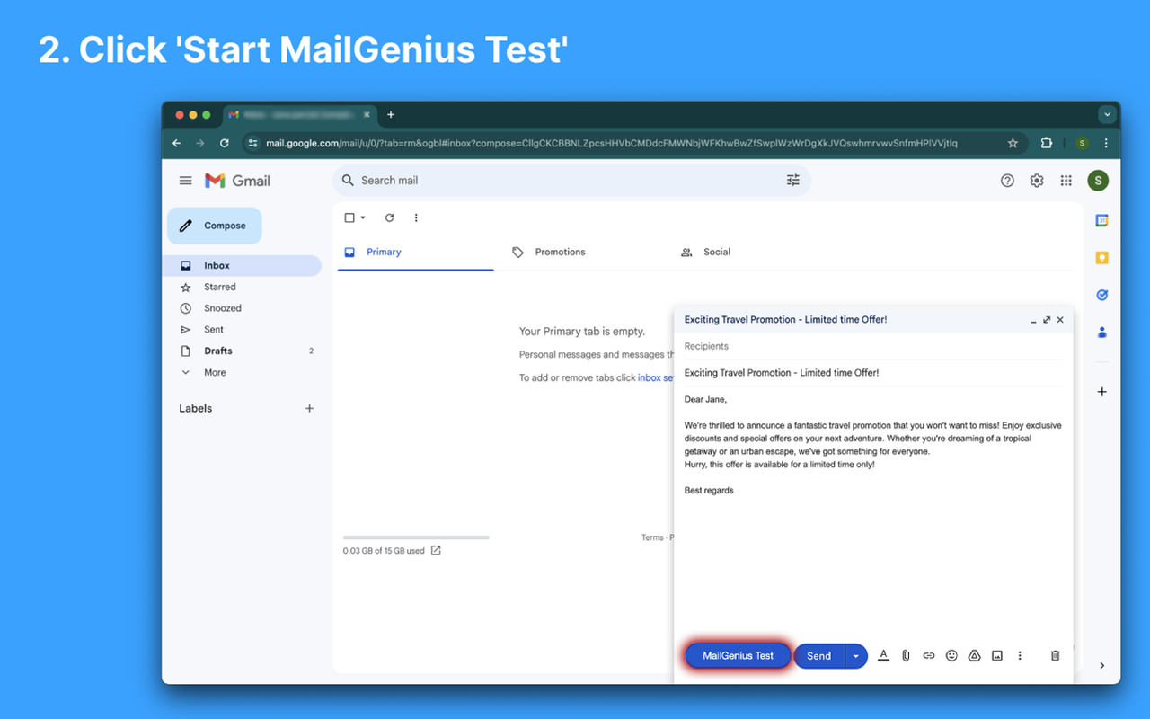 MailGenius: Email Deliverability Tracker & Email Spam Tester chrome谷歌浏览器插件_扩展第4张截图