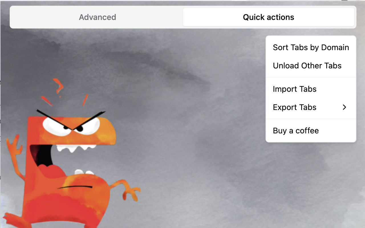 Tab Monster chrome谷歌浏览器插件_扩展第2张截图