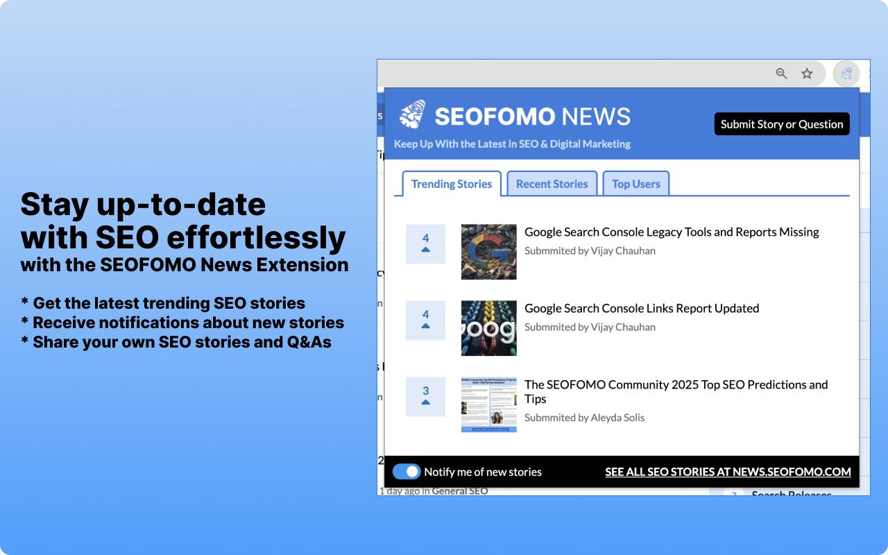 SEOFOMO News chrome谷歌浏览器插件_扩展第1张截图