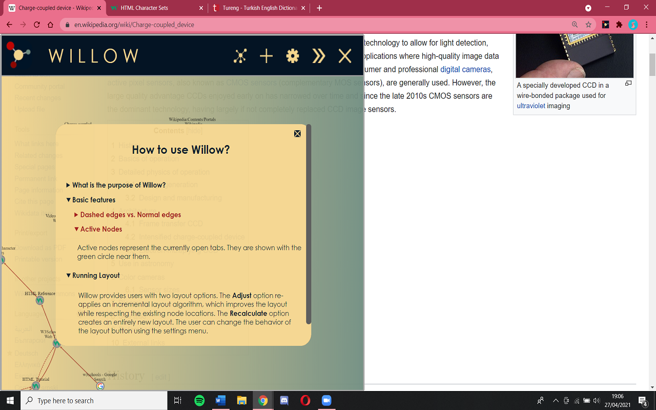 Willow: Graph-Based Browsing chrome谷歌浏览器插件_扩展第3张截图
