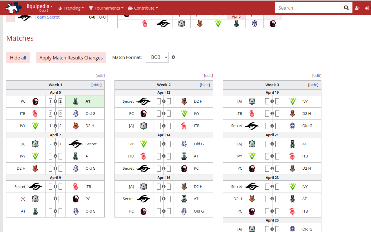 Liquipedia tournament simulator chrome谷歌浏览器插件_扩展第1张截图