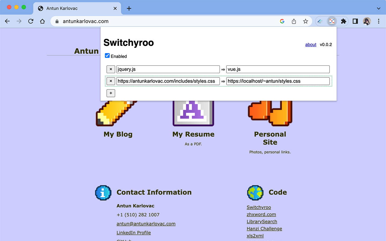 Switchyroo chrome谷歌浏览器插件_扩展第1张截图