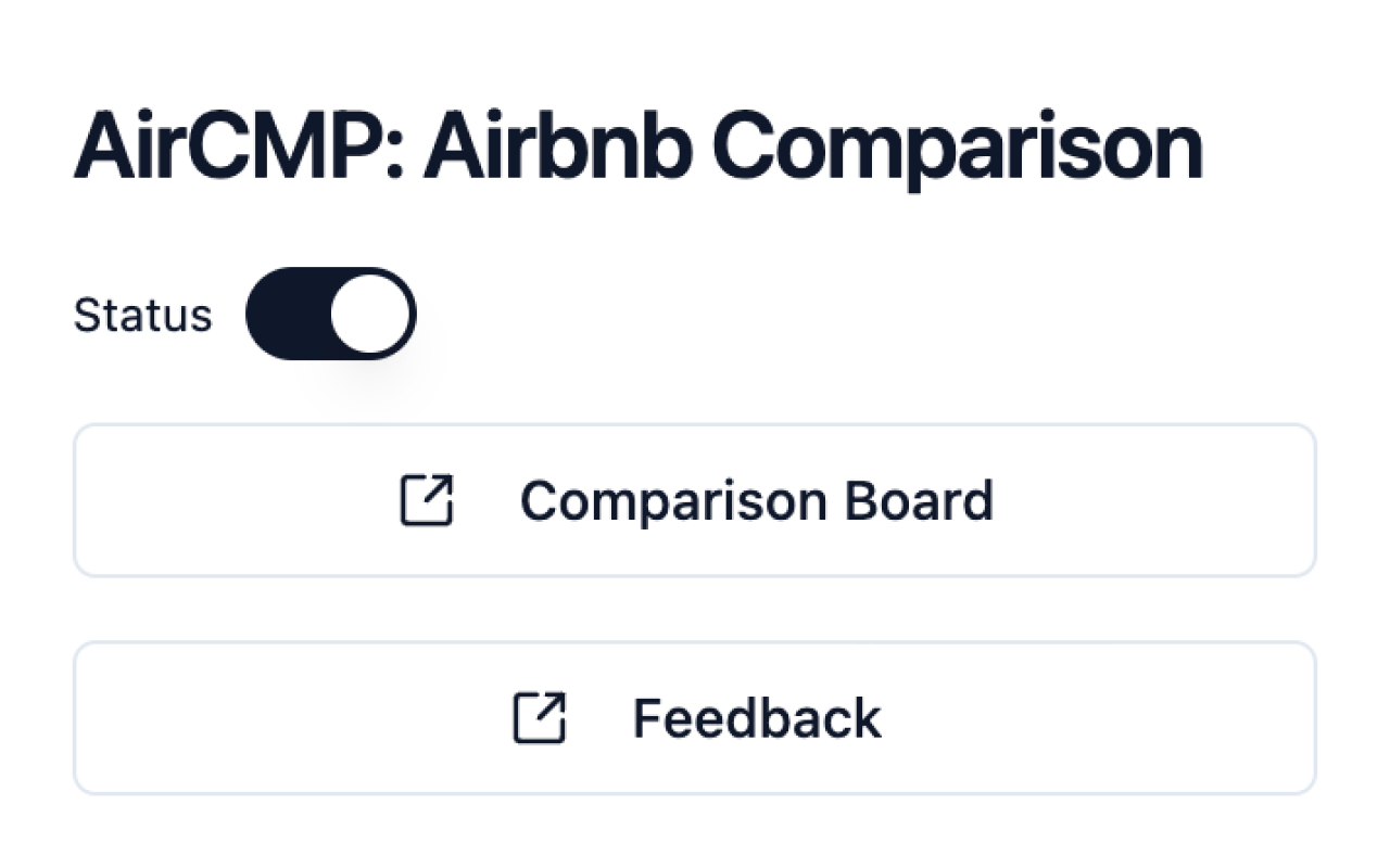 AirCMP: Your Airbnb Comparison Tool chrome谷歌浏览器插件_扩展第1张截图