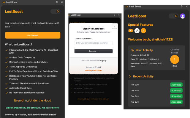 Leet Boost chrome谷歌浏览器插件_扩展第4张截图