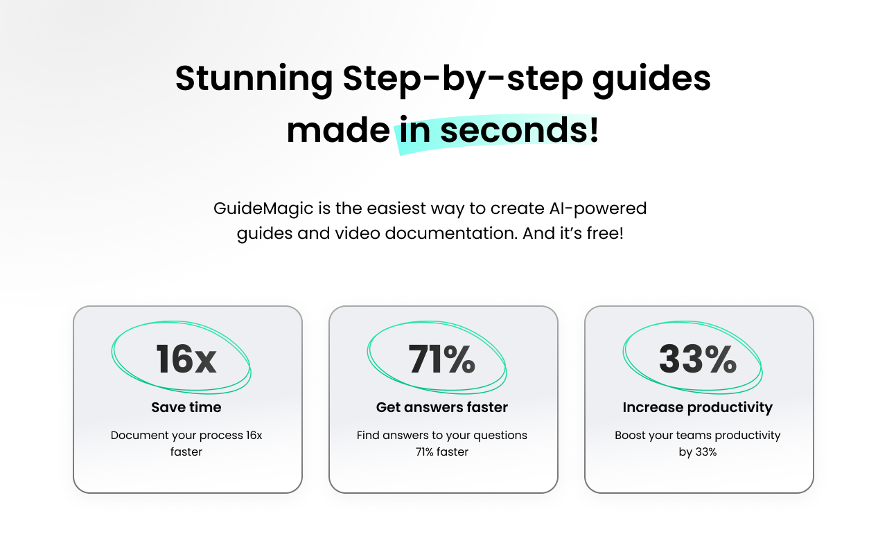 GuideMagic - Step by step instructions maker chrome谷歌浏览器插件_扩展第2张截图