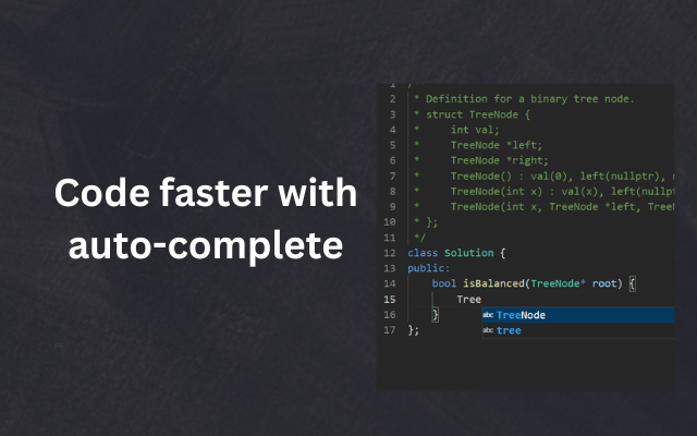 LeetBoost: Auto-Complete for LeetCode chrome谷歌浏览器插件_扩展第2张截图