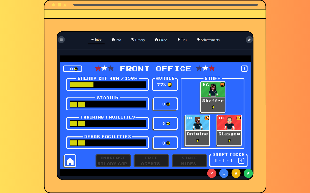 Retro Bowl Unblocked Game chrome谷歌浏览器插件_扩展第1张截图