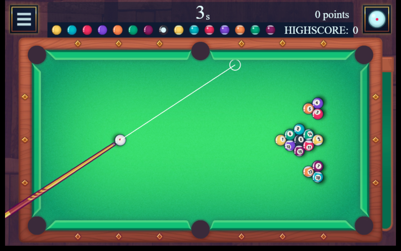 Poll Glub 游戏 - 享受免费的快速台球比赛！ chrome谷歌浏览器插件_扩展第3张截图