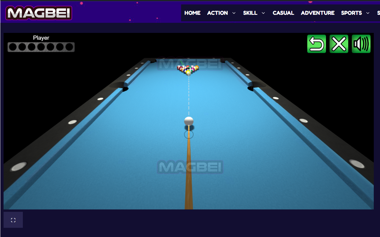 3D Pool 8 Ball Billiards Game 🎱 [Sports Game] 🎮 chrome谷歌浏览器插件_扩展第2张截图