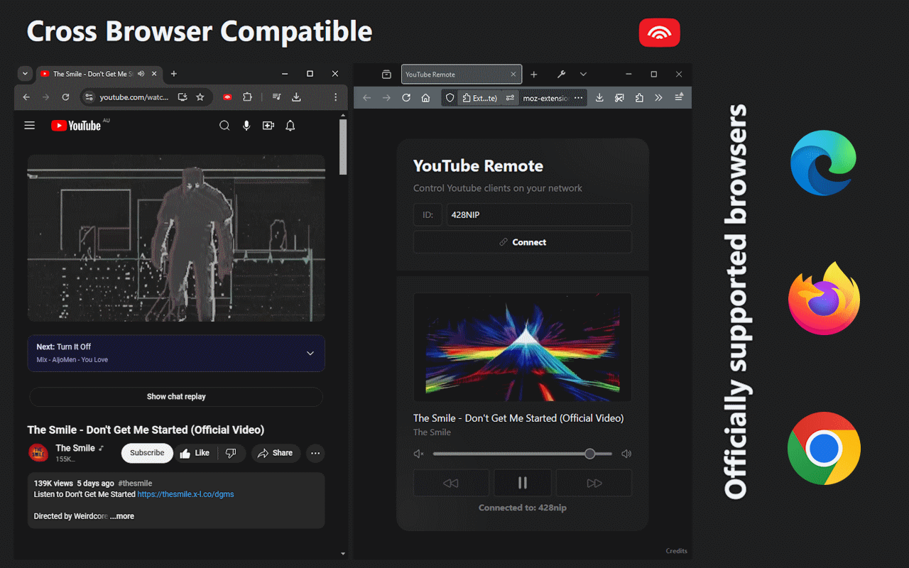 YouTube Remote chrome谷歌浏览器插件_扩展第2张截图