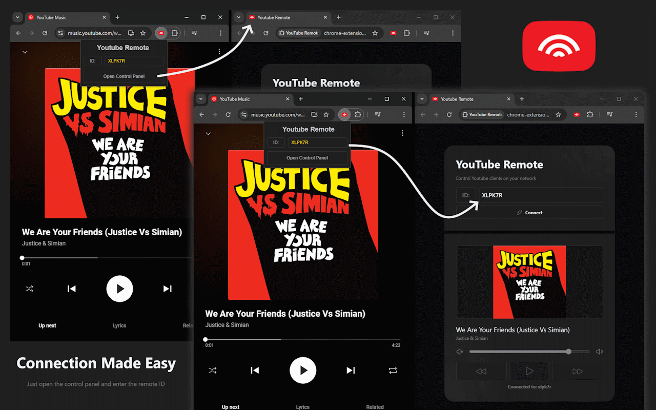 YouTube Remote chrome谷歌浏览器插件_扩展第3张截图