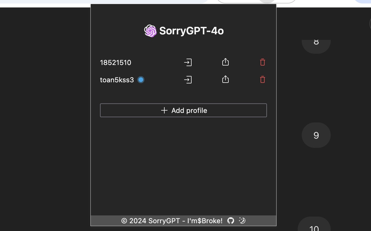 SorryGPT-4o chrome谷歌浏览器插件_扩展第2张截图
