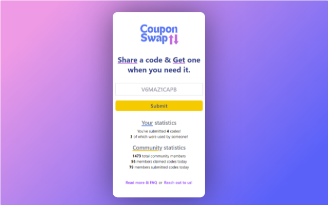 Coupon Swap: Effortlessly exchange Booking.com coupon codes chrome谷歌浏览器插件_扩展第1张截图