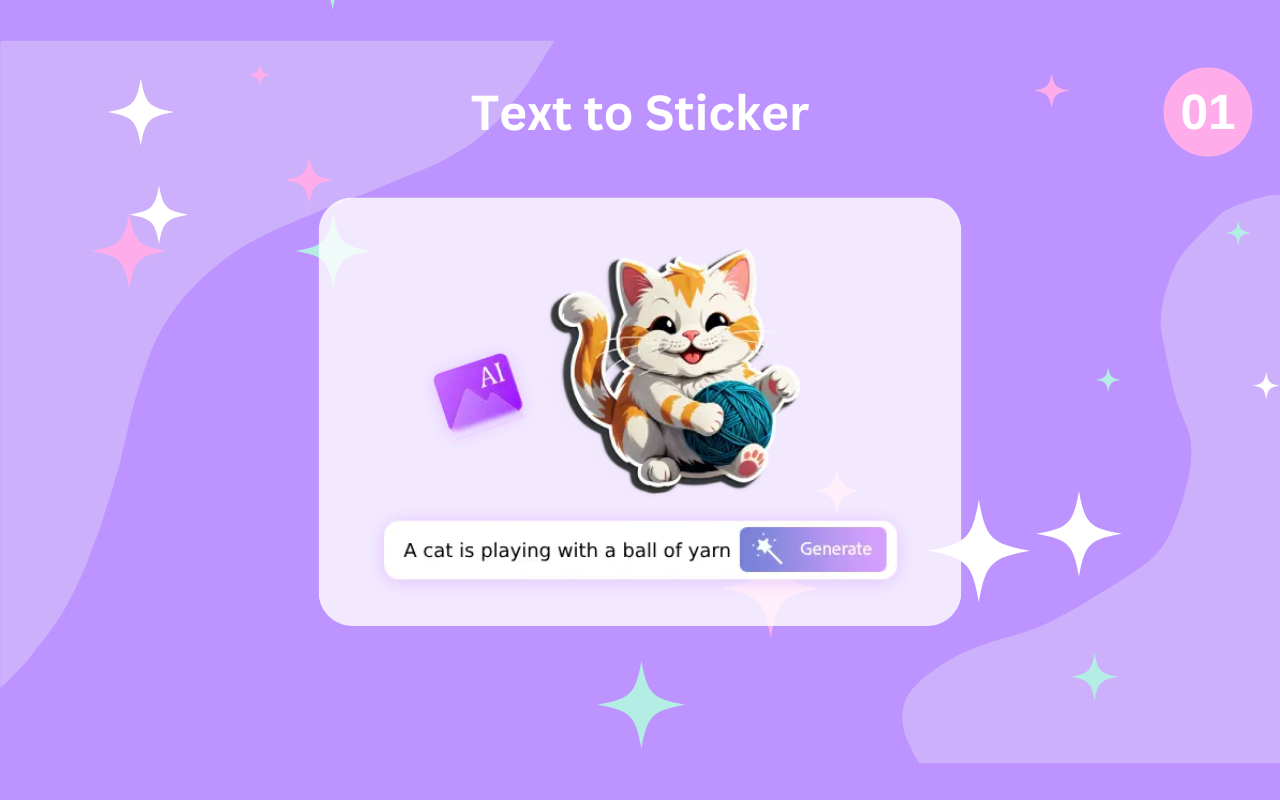 AI贴纸生成器（免费且无需注册）- Resticker chrome谷歌浏览器插件_扩展第3张截图