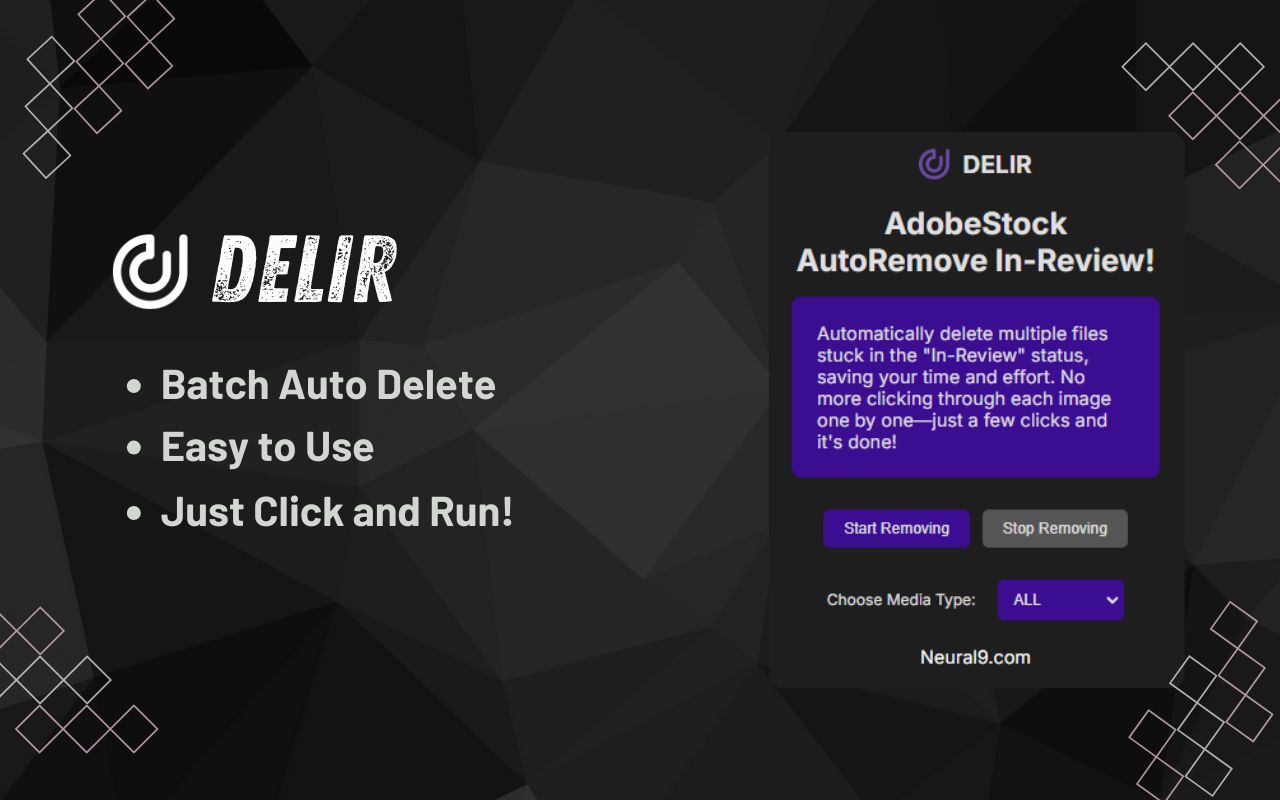 DELIR - AutoDelete In Review chrome谷歌浏览器插件_扩展第1张截图