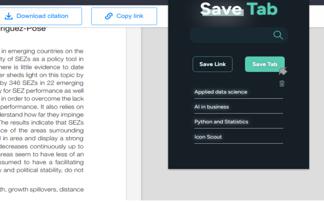 Save Links chrome谷歌浏览器插件_扩展第2张截图