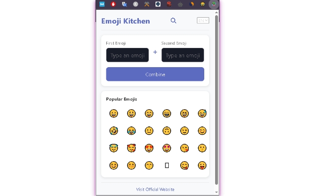 Emoji Kitchen chrome谷歌浏览器插件_扩展第1张截图