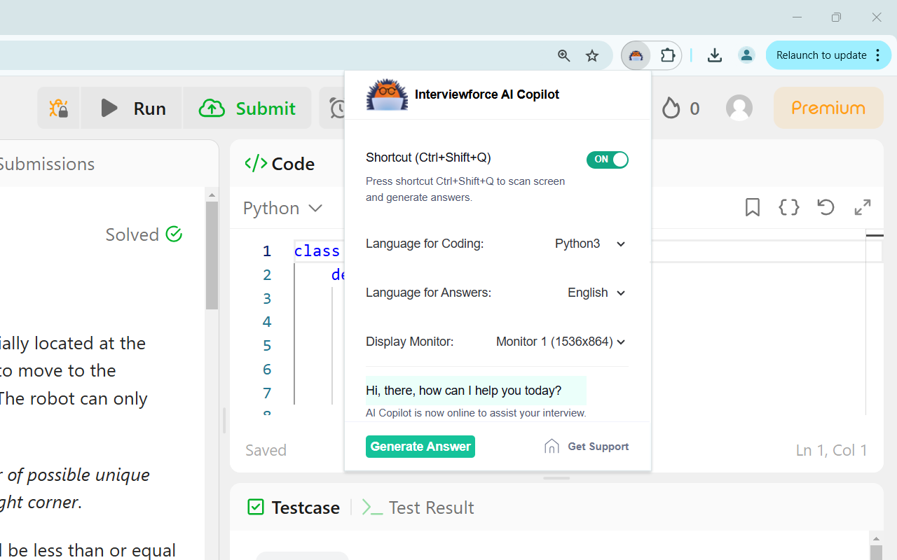Interviewforce AI Copilot chrome谷歌浏览器插件_扩展第1张截图