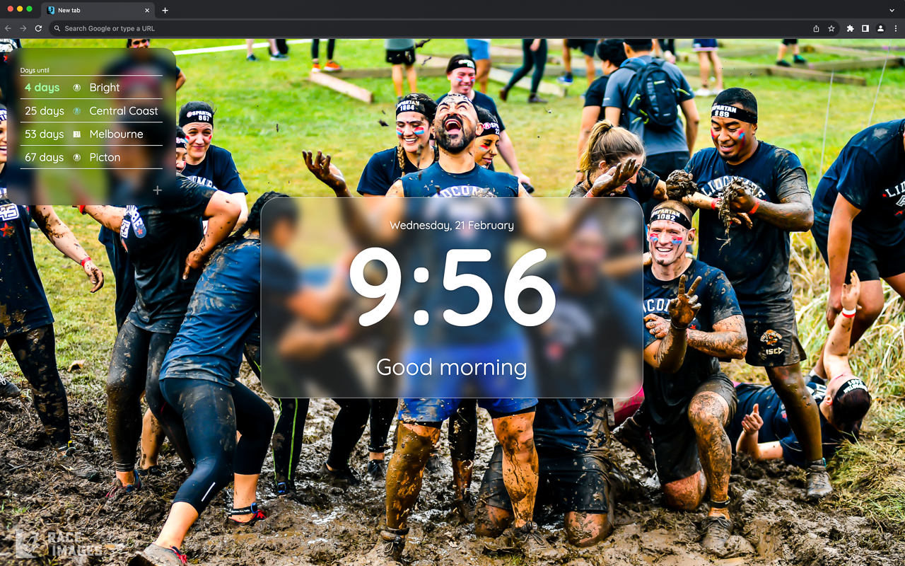 Race Images Event Countdown chrome谷歌浏览器插件_扩展第1张截图