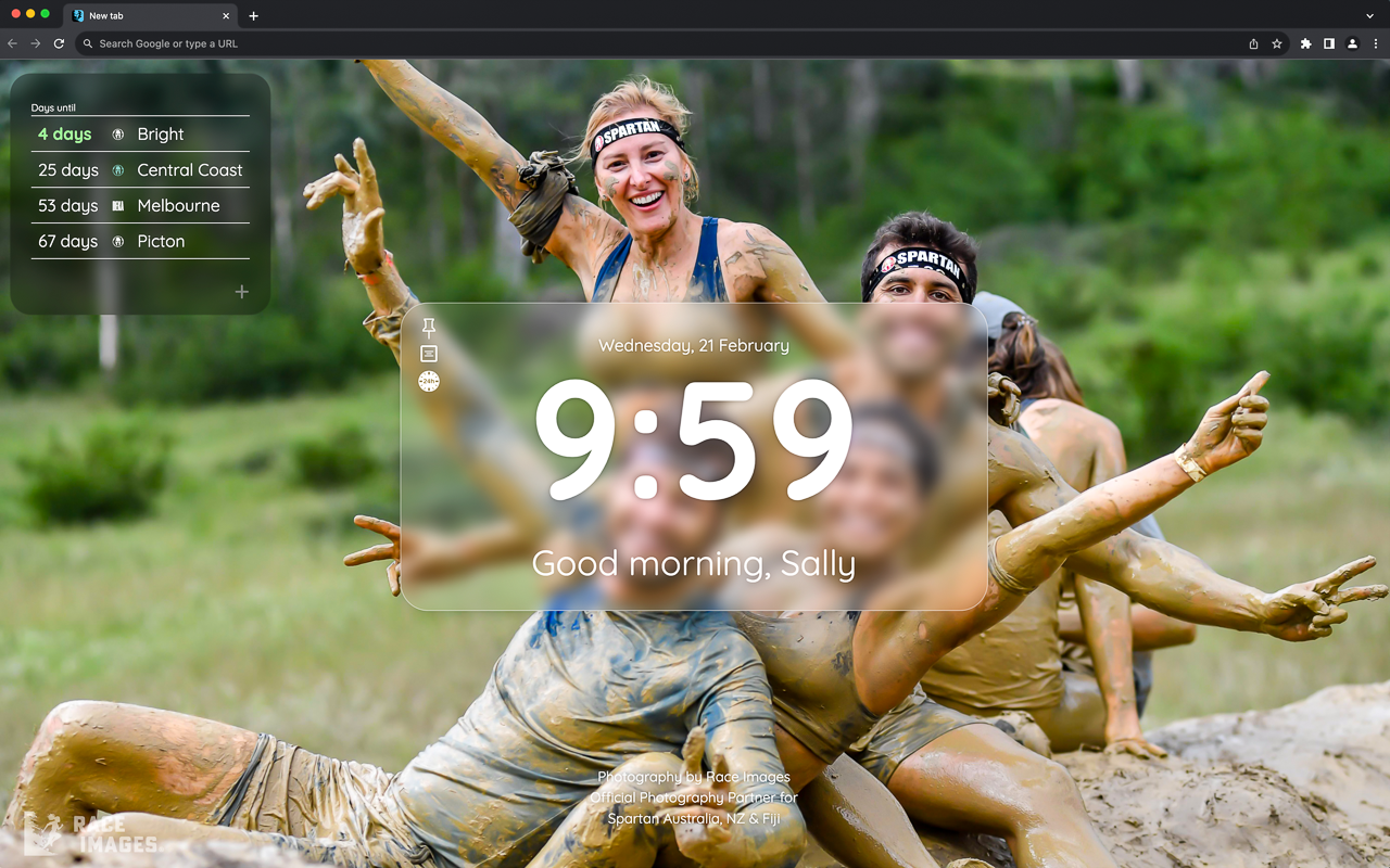 Race Images Event Countdown chrome谷歌浏览器插件_扩展第5张截图